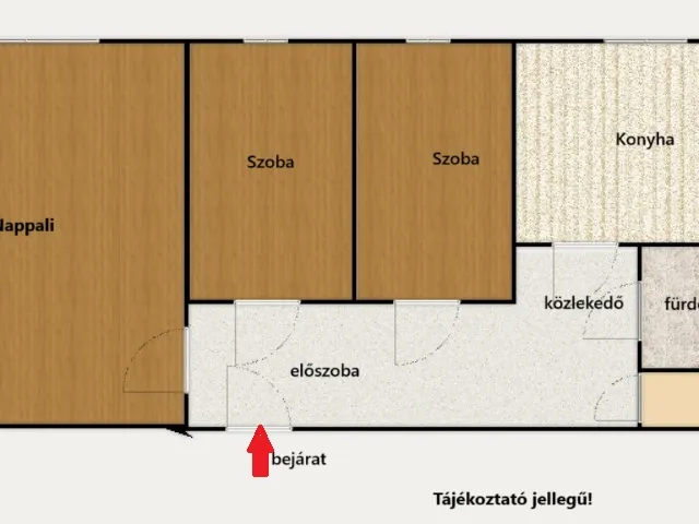 Eladó lakás Budapest IV. kerület, Újpest 59 nm