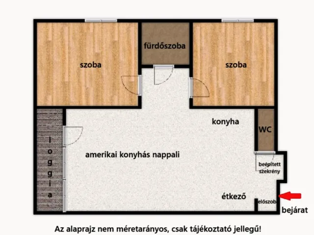 Eladó lakás Budapest XV. kerület, Rákospalota 52 nm