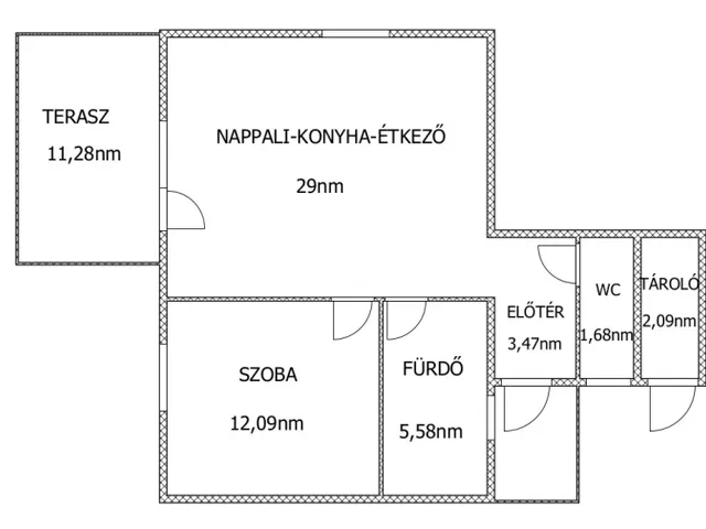 Eladó ház Délegyháza, TÓRA PANORÁMÁS OTTHON DÉLEGYHÁZÁN 56 nm