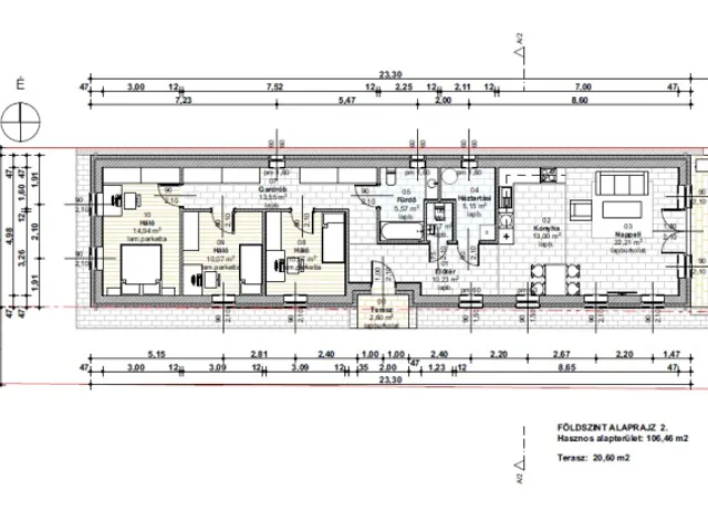 Eladó ház Ráckeve, Ráckevén, Gyönyörű zöld környezetben 106 nm