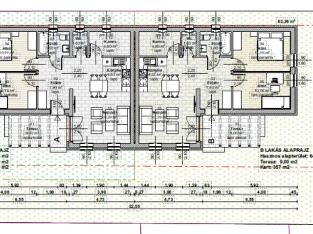 Eladó ház Dömsöd, ÚJ ÉPÍTÉSŰ, Nettó 64nm, 3 szobás, 357nm telekkel 64 nm
