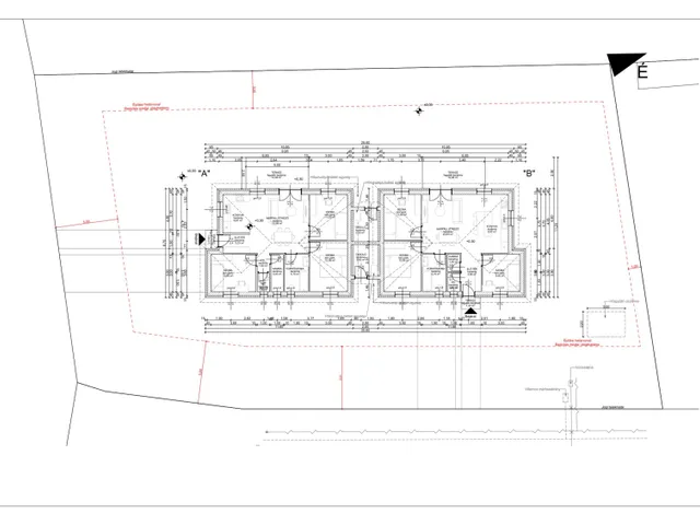Eladó ház Dömsöd, Dömsödön új 80nm-es ikerházak 653nm telekkel 83 nm
