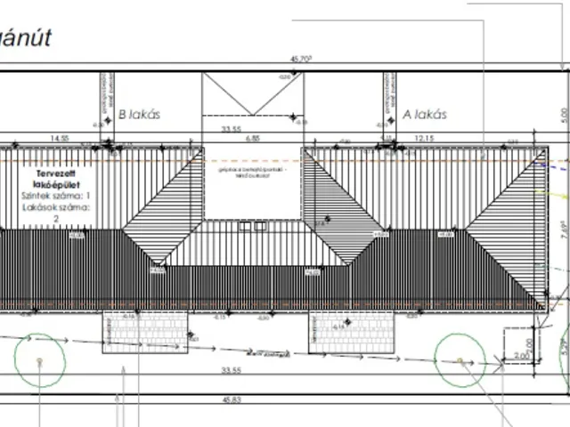 Eladó ház Kiskunlacháza, ÚJ ÉPÍTÉSŰ, TÁROLÓ KAPCSOLATOS IKERHÁZ 95 nm