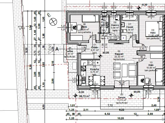 Eladó ház Kiskunlacháza 79 nm