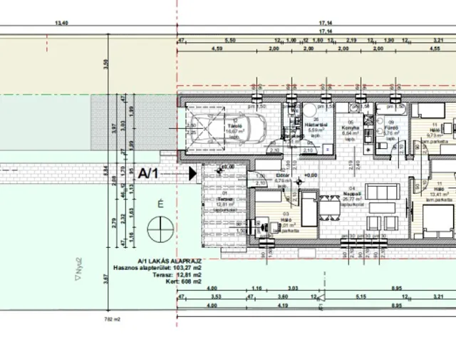 Eladó ház Ráckeve, Új építésű, 4szobás, garázsos, 2 teraszos,különálló ház 103 nm