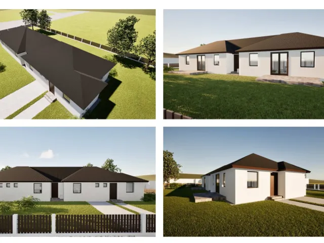 Eladó ház Dömsöd, 606nm Telken 83nm új építésű ikerház 83 nm