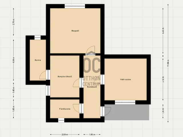 Eladó ház Ábrahámhegy 82 nm