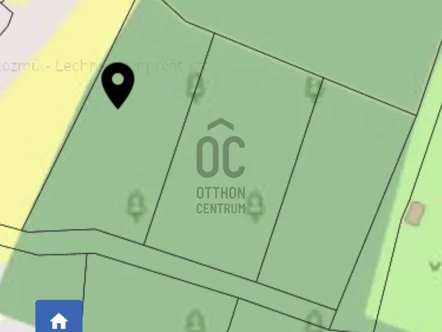 Eladó telek Sümeg 4552 nm