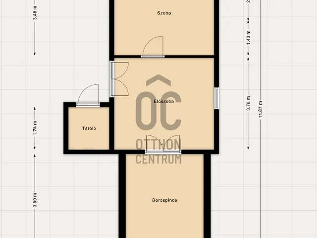 Eladó üdülő és hétvégi ház Pécsely 45 nm
