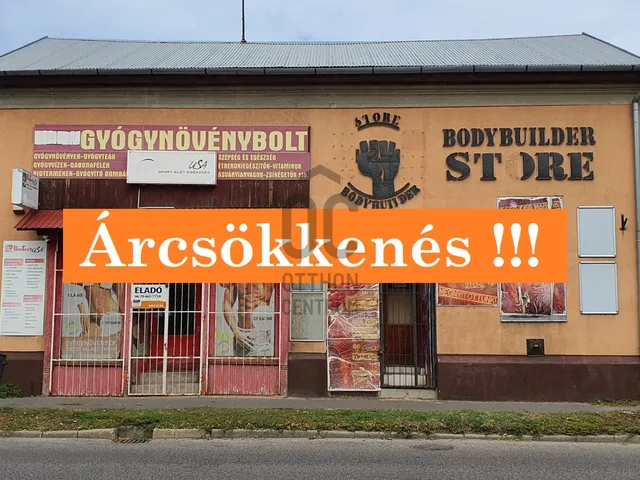Eladó kereskedelmi és ipari ingatlan Kisvárda 86 nm