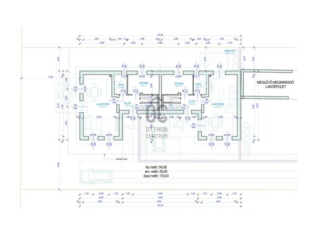 Eladó ház Budapest XVIII. kerület, Belsőmajor 110 nm