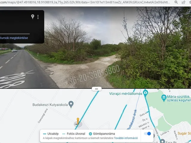 Eladó telek Budakeszi 1002 nm