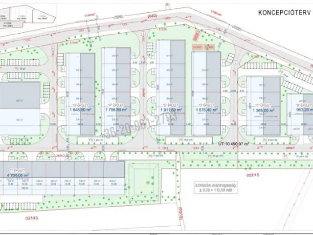 Eladó kereskedelmi és ipari ingatlan Alsónémedi 967 nm