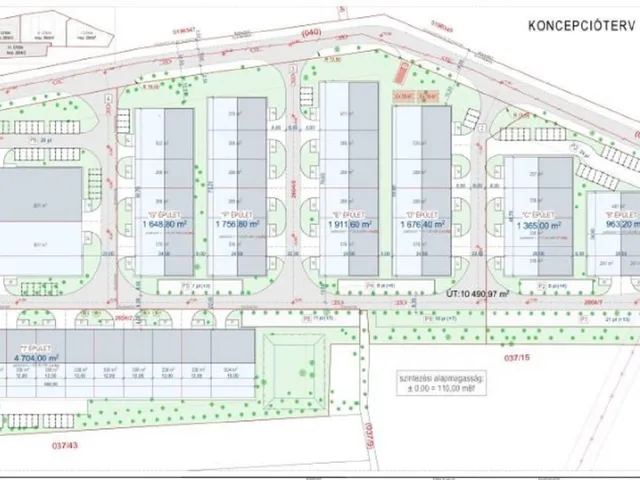 Eladó kereskedelmi és ipari ingatlan Alsónémedi 675 nm