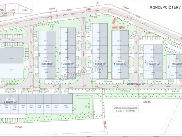 Eladó kereskedelmi és ipari ingatlan Alsónémedi 675 nm
