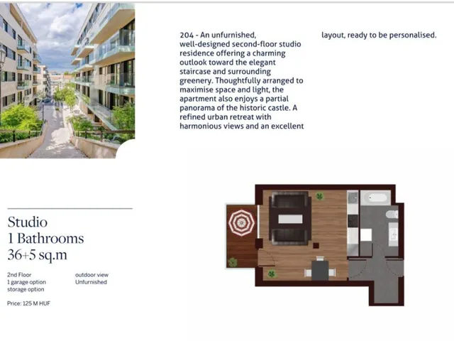 Eladó lakás Budapest I. kerület, Naphegy 36 nm