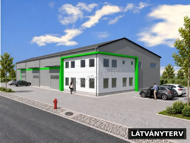 Kiadó kereskedelmi és ipari ingatlan Martonvásár 900 nm