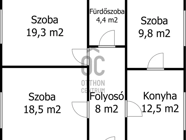 Eladó ház Balajt 72 nm