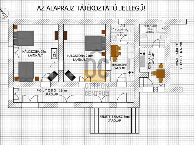 Eladó ház Tiszaszőlős 92 nm