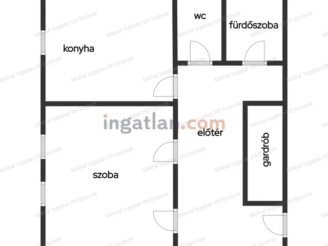 Kiadó lakás Szolnok, Széchenyi-lakótelep 35 nm