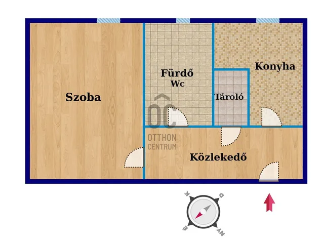 Kiadó lakás Várpalota 41 nm