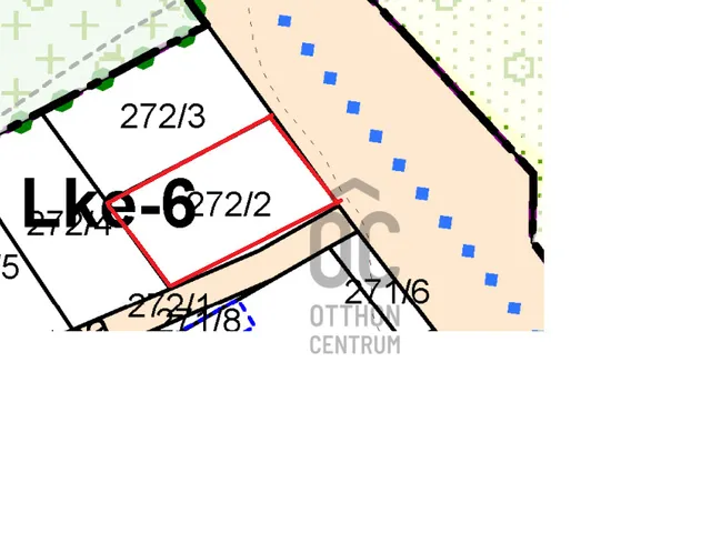 Eladó telek Csobánka 720 nm