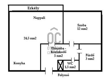 Eladó lakás Budapest XIII. kerület, Angyalföld, Szekszárdi utca 46 nm