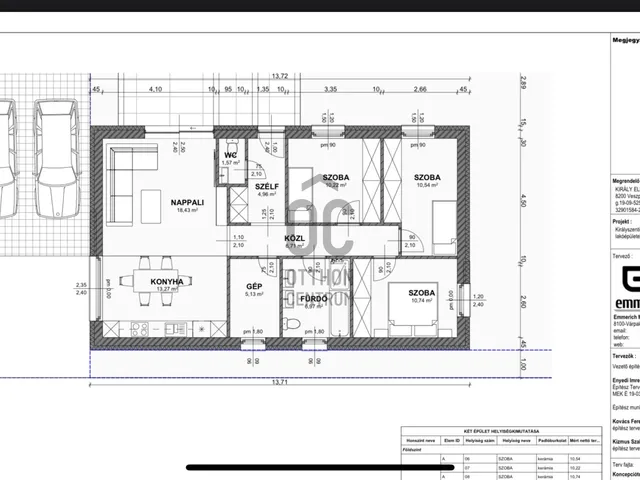 Eladó ház Királyszentistván 88 nm