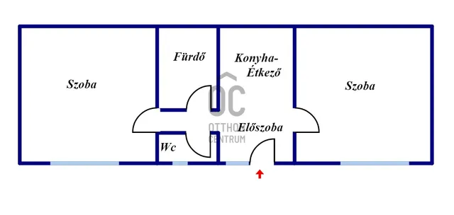 Kiadó ház Budapest XX. kerület, Pesterzsébet-Szabótelep 55 nm