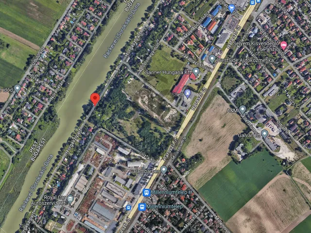 Eladó telek Budapest XXIII. kerület, Soroksár, Horgász part 792 nm
