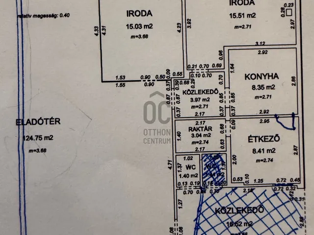 Kiadó kereskedelmi és ipari ingatlan Budapest XX. kerület 130 nm