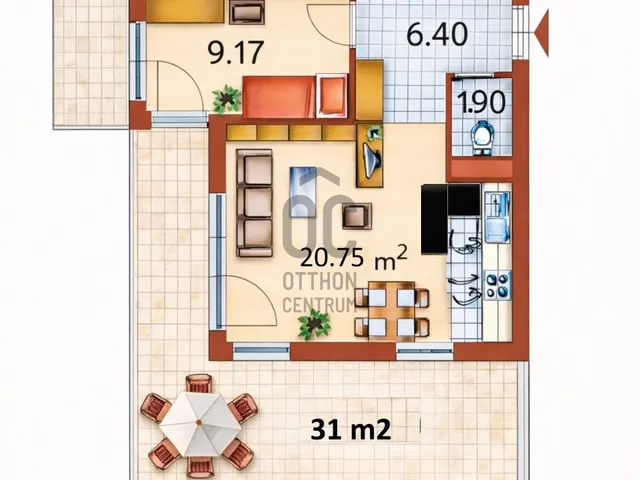 Eladó lakás Budapest XX. kerület, Pesterzsébet 57 nm