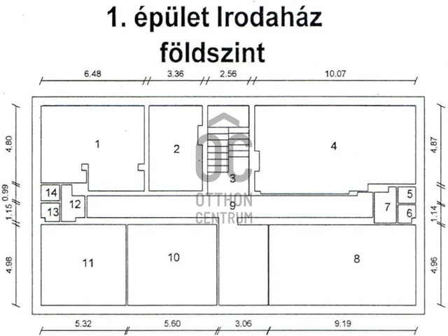 Eladó kereskedelmi és ipari ingatlan Budapest IV. kerület, Újpest 920 nm