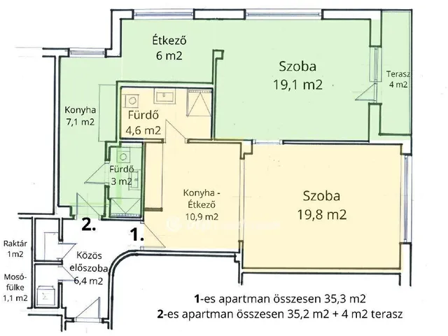 Eladó lakás Budapest I. kerület 79 nm