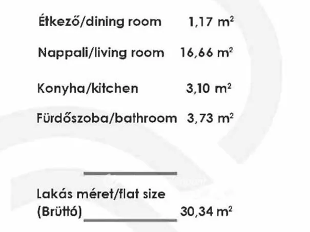 Eladó lakás Budapest XIII. kerület 30 nm