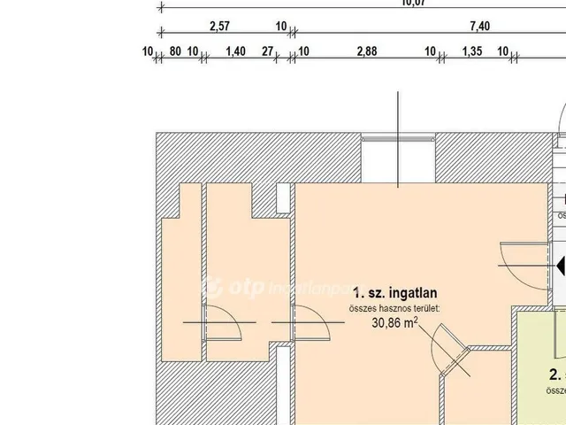 Eladó lakás Budapest VIII. kerület 30 nm