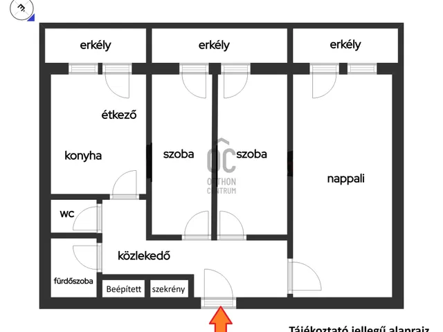 Kiadó lakás Debrecen, Tócóvölgy 58 nm