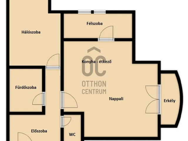 Eladó lakás Debrecen, Nyulas 54 nm