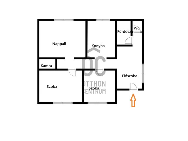 Eladó ház Tiszacsege 86 nm