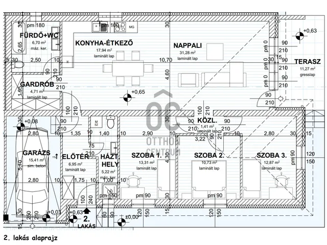 Eladó ház Bocskaikert 126 nm