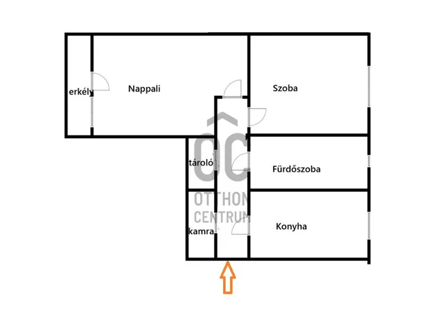 Kiadó lakás Debrecen, Belváros, Szegfű utca 55 nm