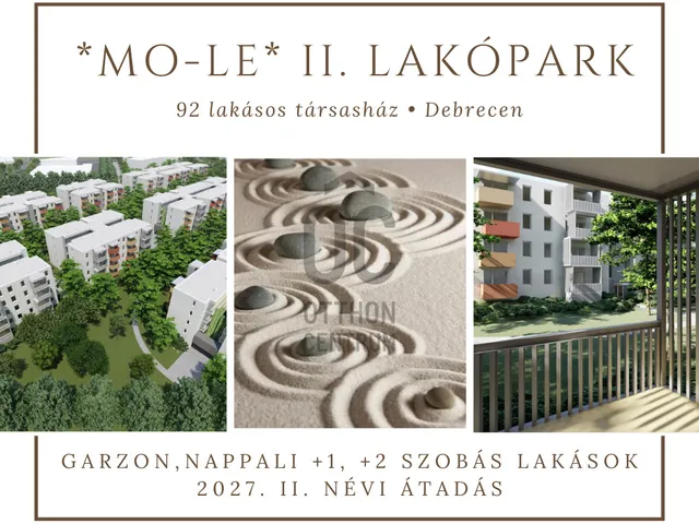 Eladó lakás Debrecen, Homokkert