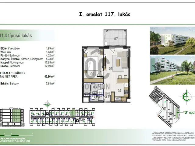 Eladó lakás Debrecen, Homokkert