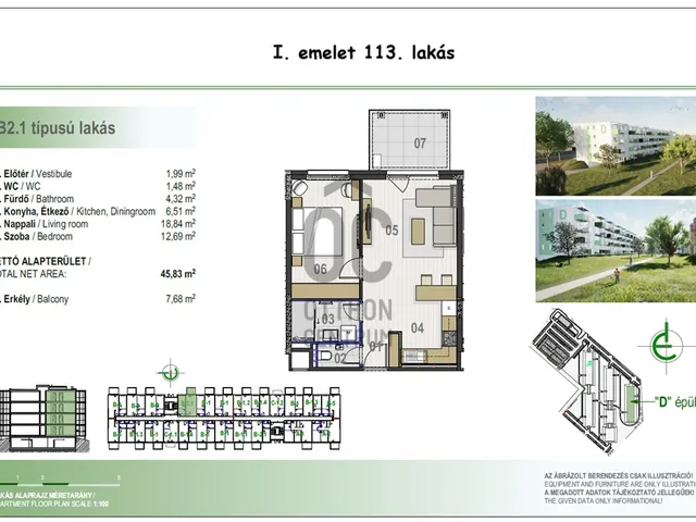 Eladó lakás Debrecen, Homokkert