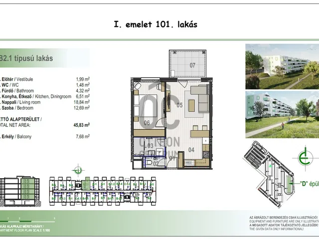 Eladó lakás Debrecen, Homokkert