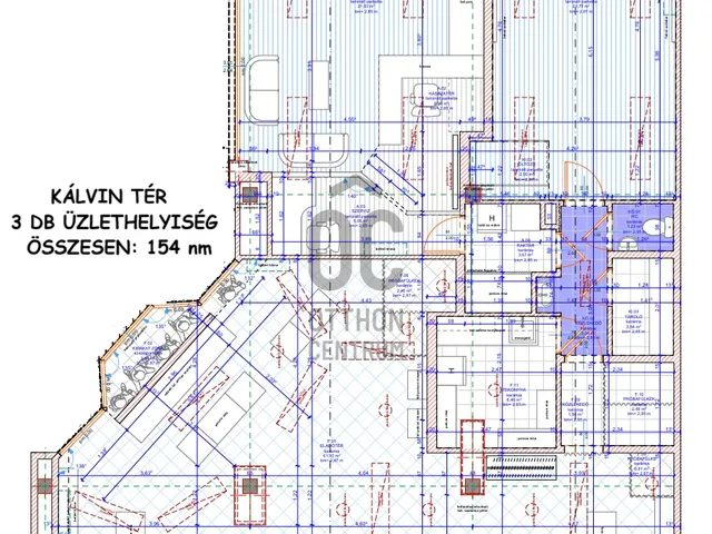 Eladó kereskedelmi és ipari ingatlan Debrecen, Belváros 154 nm
