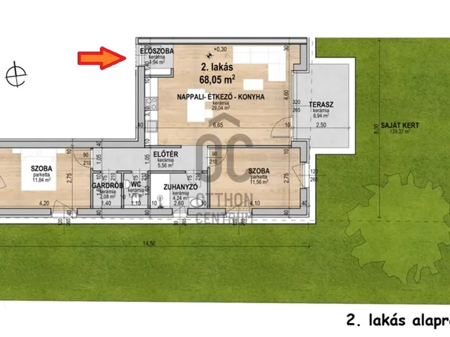 Eladó lakás Debrecen, Tócóvölgy 68 nm