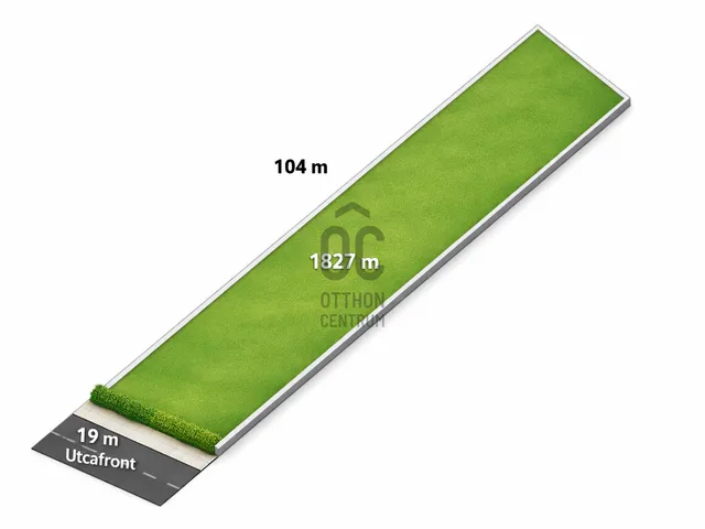 Eladó telek Polgárdi 1827 nm