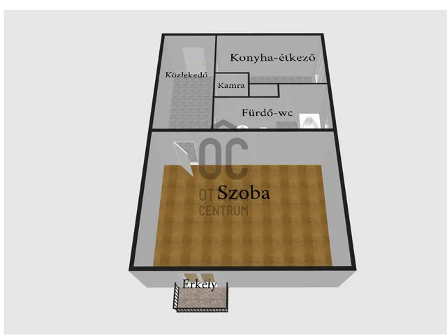 Eladó lakás Székesfehérvár, Belváros 39 nm