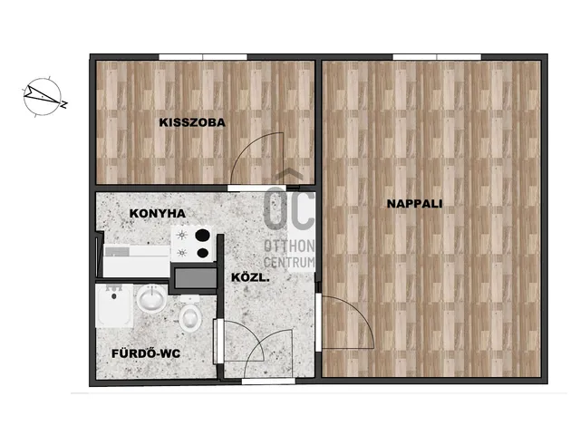 Kiadó lakás Székesfehérvár, Belváros 35 nm